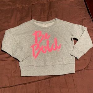 Girls Sweatshirt by Old Navy Brand.
